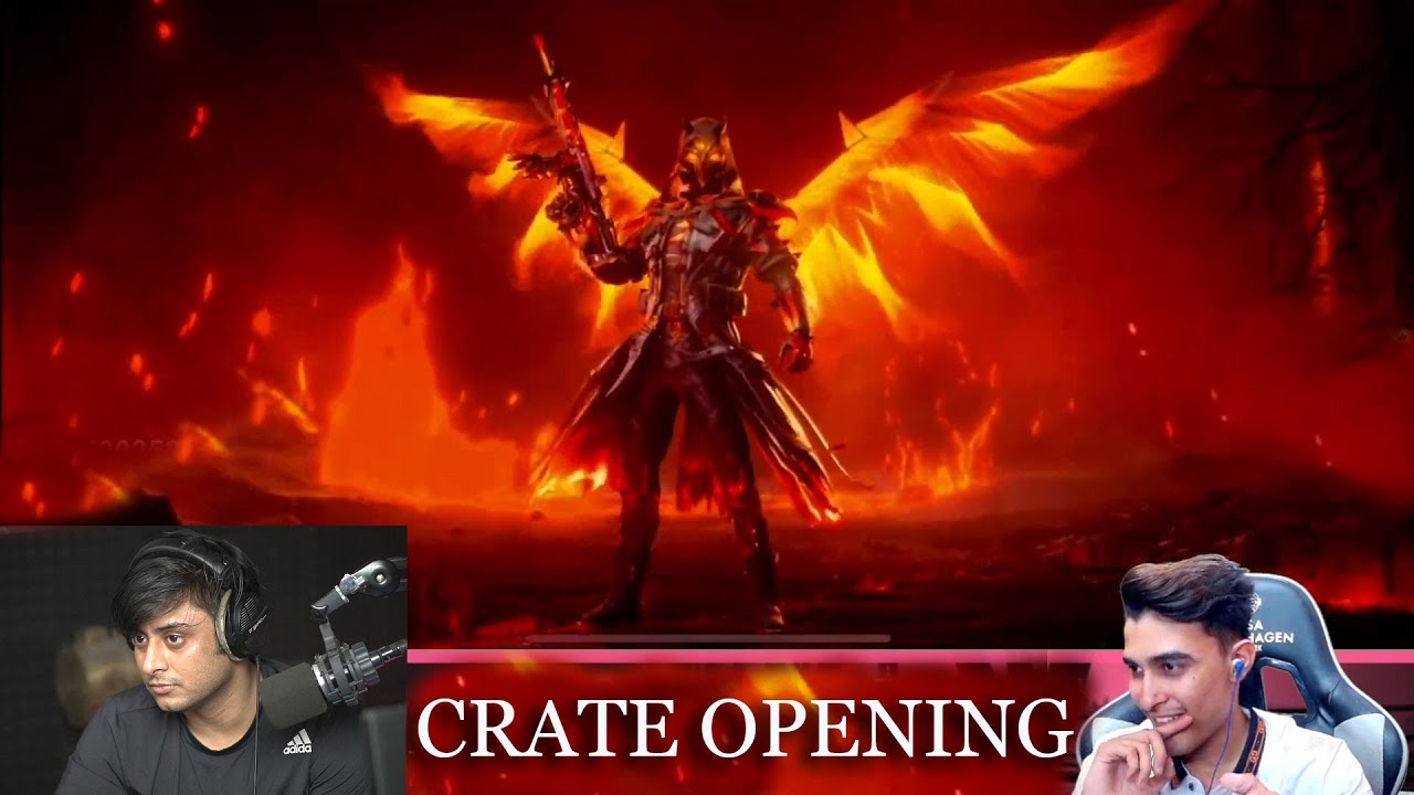 Flamewraith Set Luckiest Crate Opening Reaction