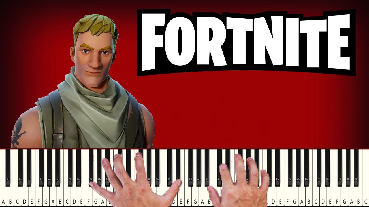 Fortnite Default Dance - PIANO TUTORIAL
