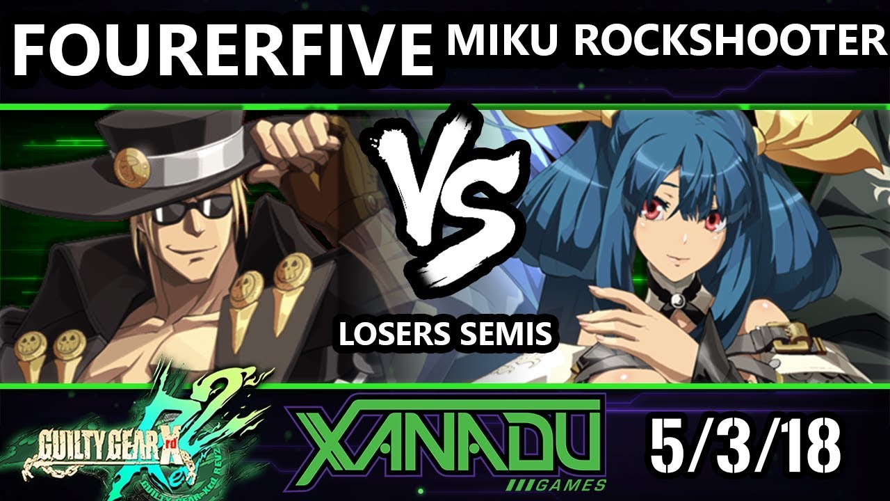 F@X 248 GGXRD2 - fourerfive (Johnny) Vs. Miku RockShooter (Dizzy) - Guilty Gear XRD Rev 2 LS
