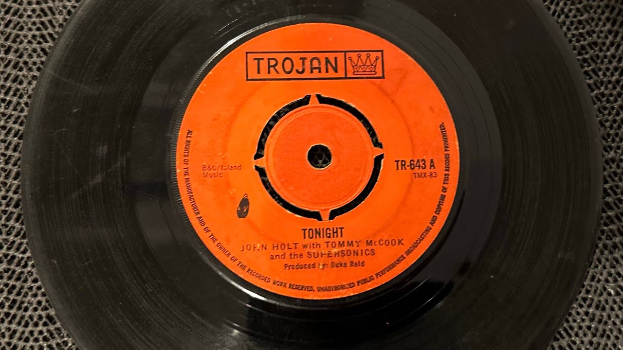 Tonight John Holt #reggaevinyl #45vinyl