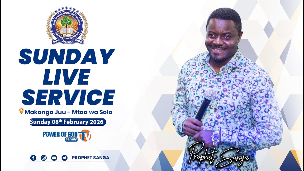 🔴 LIVE SUNDAY SERVICE 8.2.2026 | PROPHET SANGA