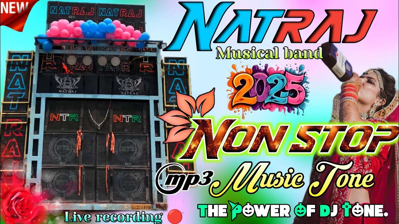 NON STOP 🥁TONE MUSIC .!! NATRAJ MUSICAL BAND..DJ DAYU TONE..#sunilsingerntr
