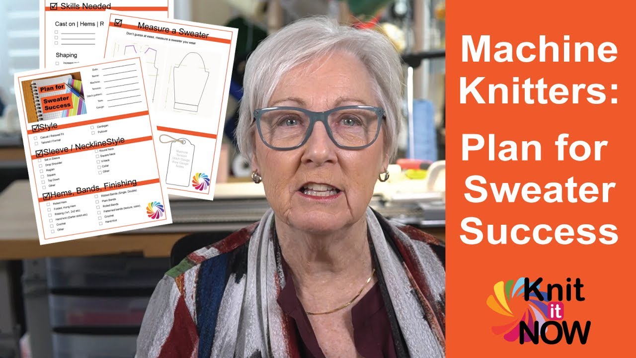 Plan It Right: The Key to Machine Knitting a Perfect Sweater
