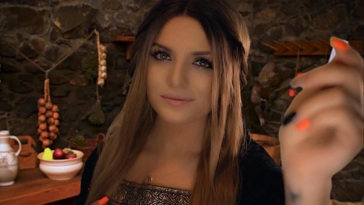 Forest Maiden Takes Care of You | ASMR (personal attention, face touching)
