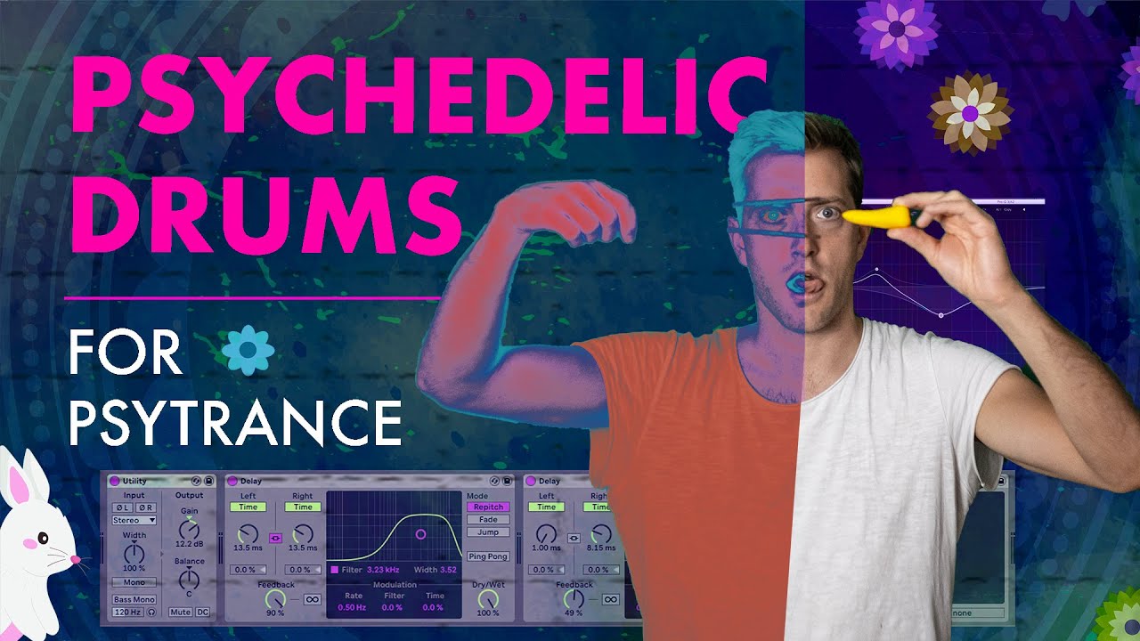 Psychedelic Drums Tutorial | Psytrance Tutorial [Ableton]