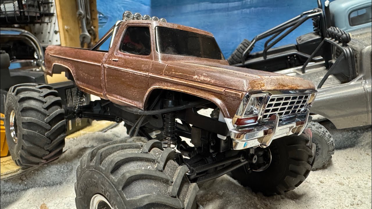 How to paint Patina on  RC trucks