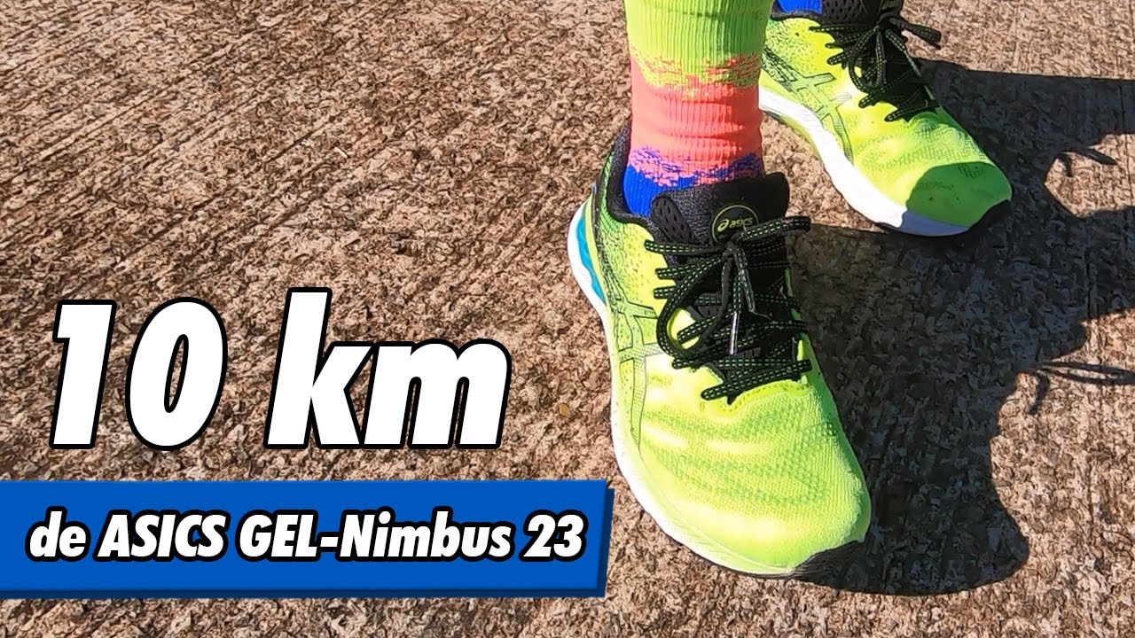 Tentei o meu melhor 10 km do ano com o ASICS GEL-Nimbus 23