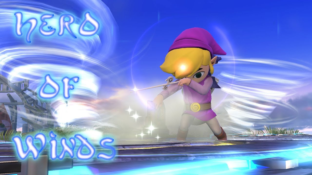 【SSB4】Hero of Winds: A Toon Link Combo Video