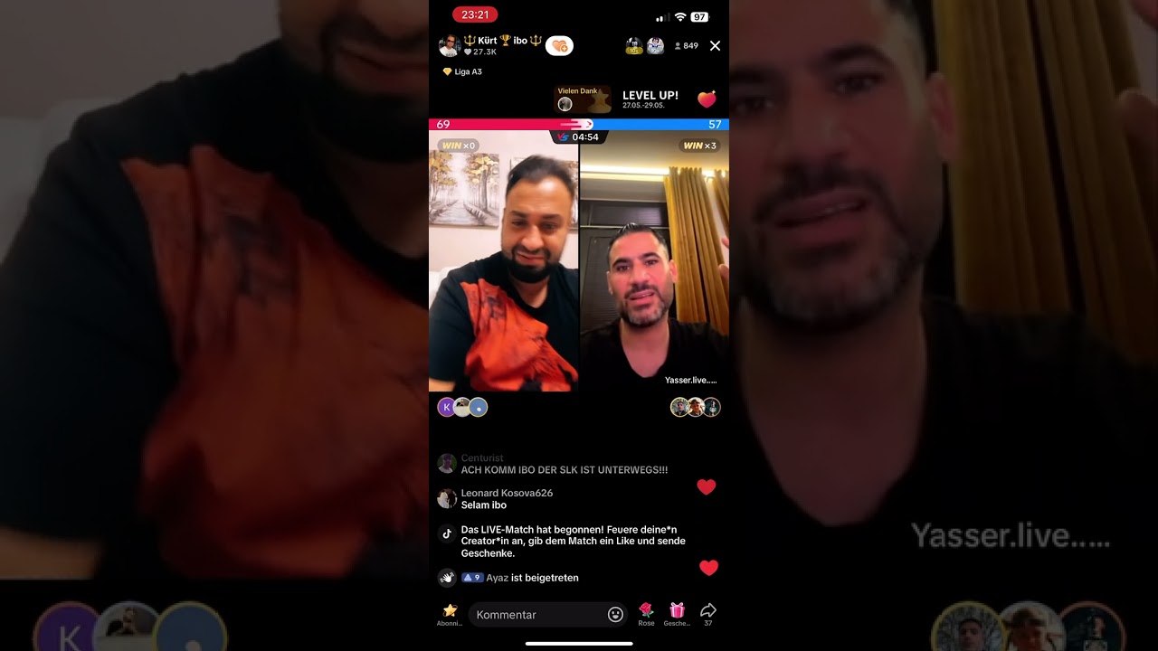 KÜRT IBO WAR LIVE MIT YASSER ABOU CHAKER - DEEP TALK & YASSER 10 WINS AUF KÜRT IBO‘S NACKEN 😂
