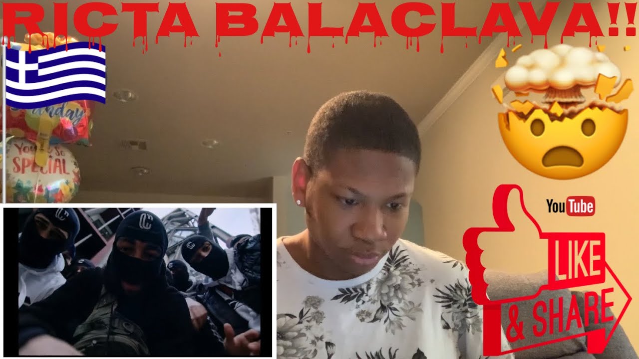 AMERICAN REACTS TO GREEK DRILL 3. RICTA - BALACLAVA (Official Video)