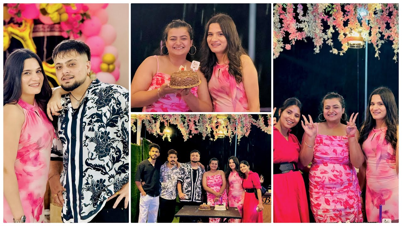 Birthday Party Celebrating 🥳🎉 Bhabhi Ton Darr Geya Billa😂 Full Khap Kiti 😂😜 || Ankush Thakur ||