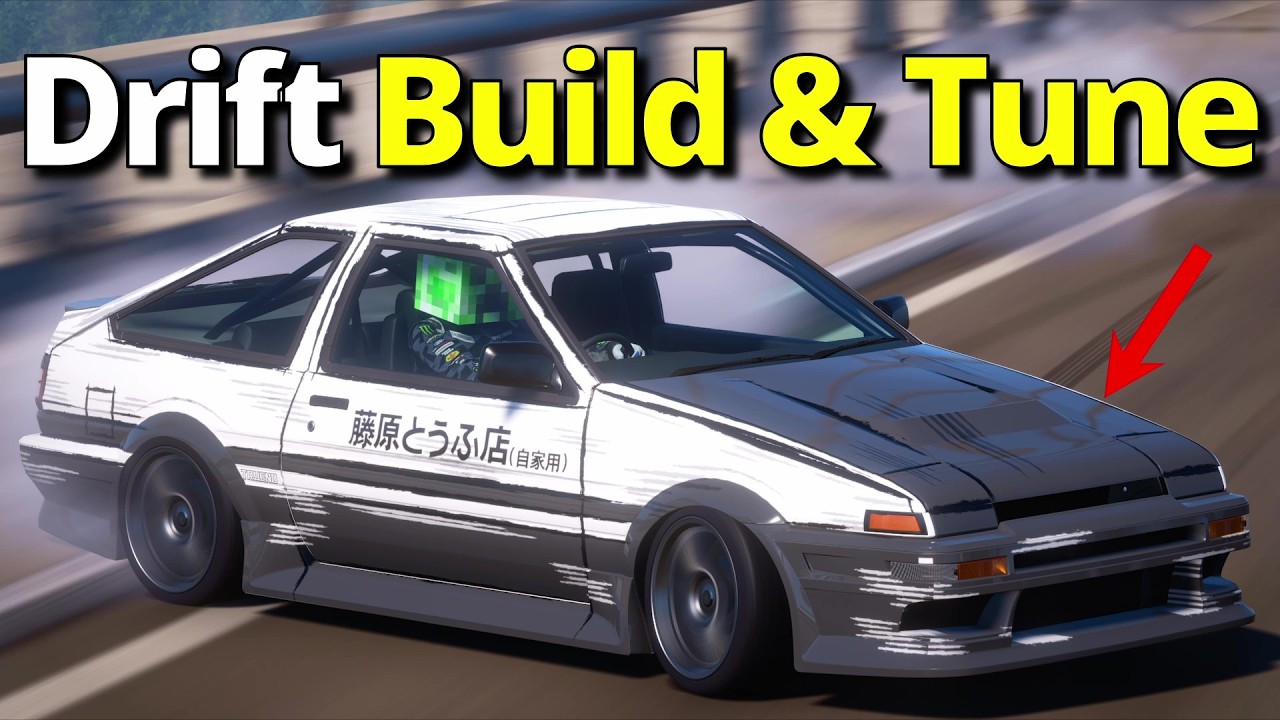 Initial D AE86 Trueno DRIFT BUILD & TUNE In Forza Horizon 5!