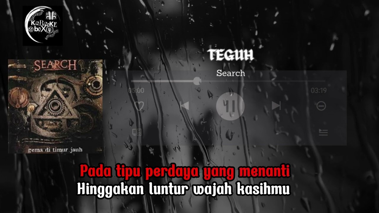 SEARCH - Teguh ( Karaoke ) ( Minus One) ( No Vocal)