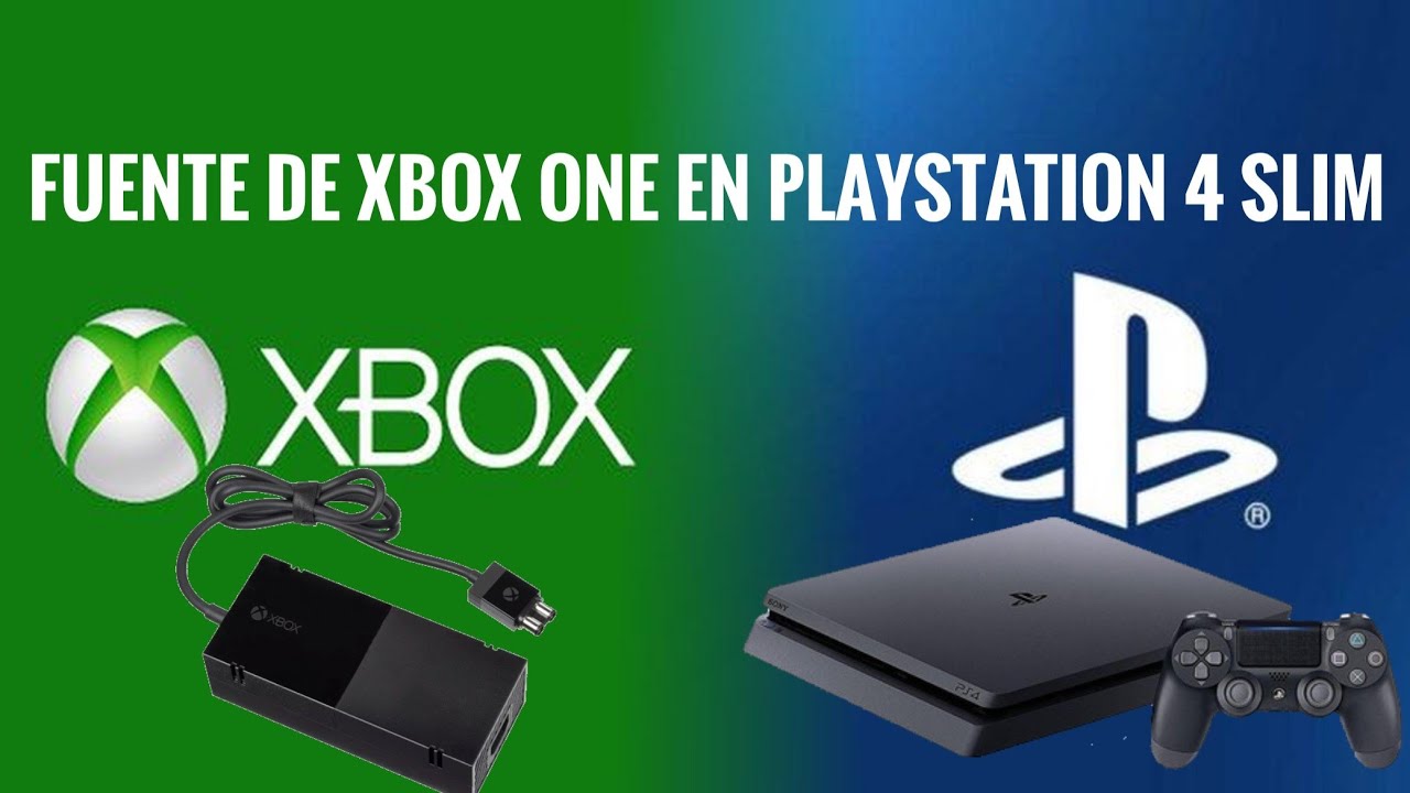Adaptando fuente de Xbox one original (Fat) en Playstation 4 Slim!
