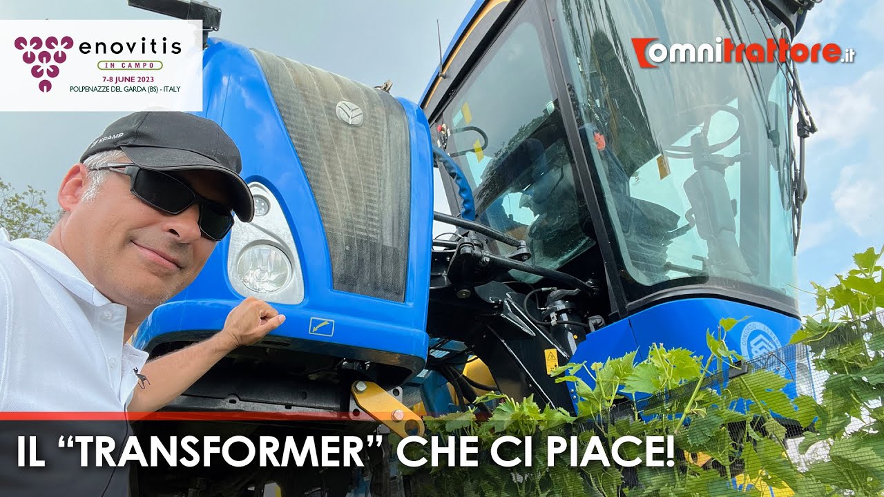 New Holland Braud 9090 L: da vendemmiatrice a irroratrice scavallante per il vigneto | Enovitis 2023