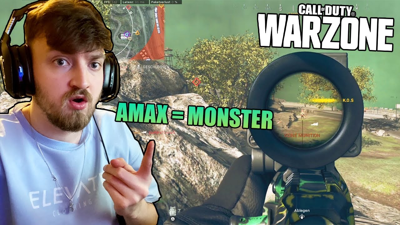 Warzone: DIE AMAX IST EIN MONSTER - Kranke Runde | ViscaBarca CoD