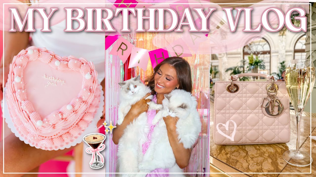 My Girly Birthday Vlog🎀 | Photoshoot, Shopping on 5th Ave, Espresso Martinis, & More | Lauren Norris