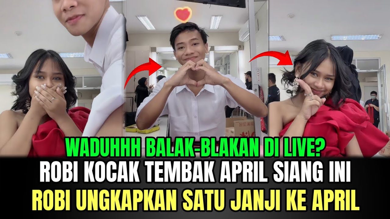 Robi Kocak Tembak April Siang Ini, Robi Ungkapkan Satu Janji ke April!
