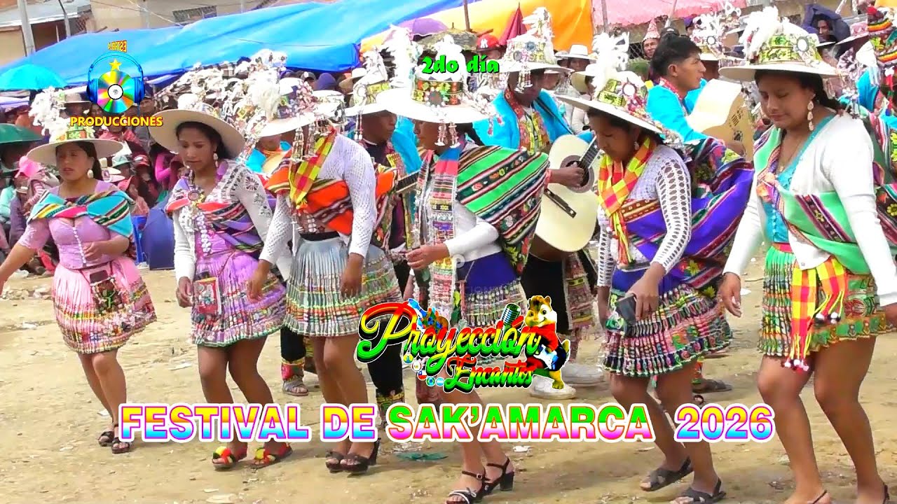 FESTIVAL DE SAK'AMARCA 2026 (Proyeccion Encantos ) HD