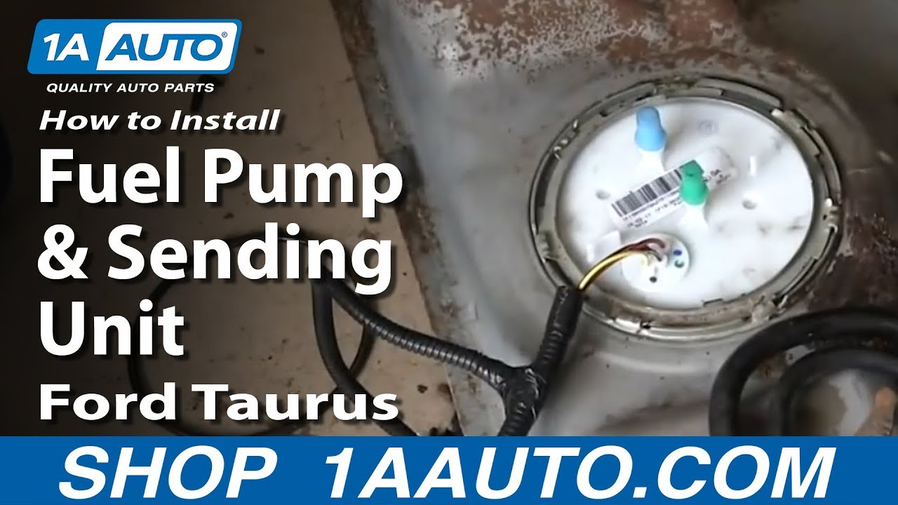 How to Replace Fuel Pump & Sending Unit 01-06 Ford Taurus