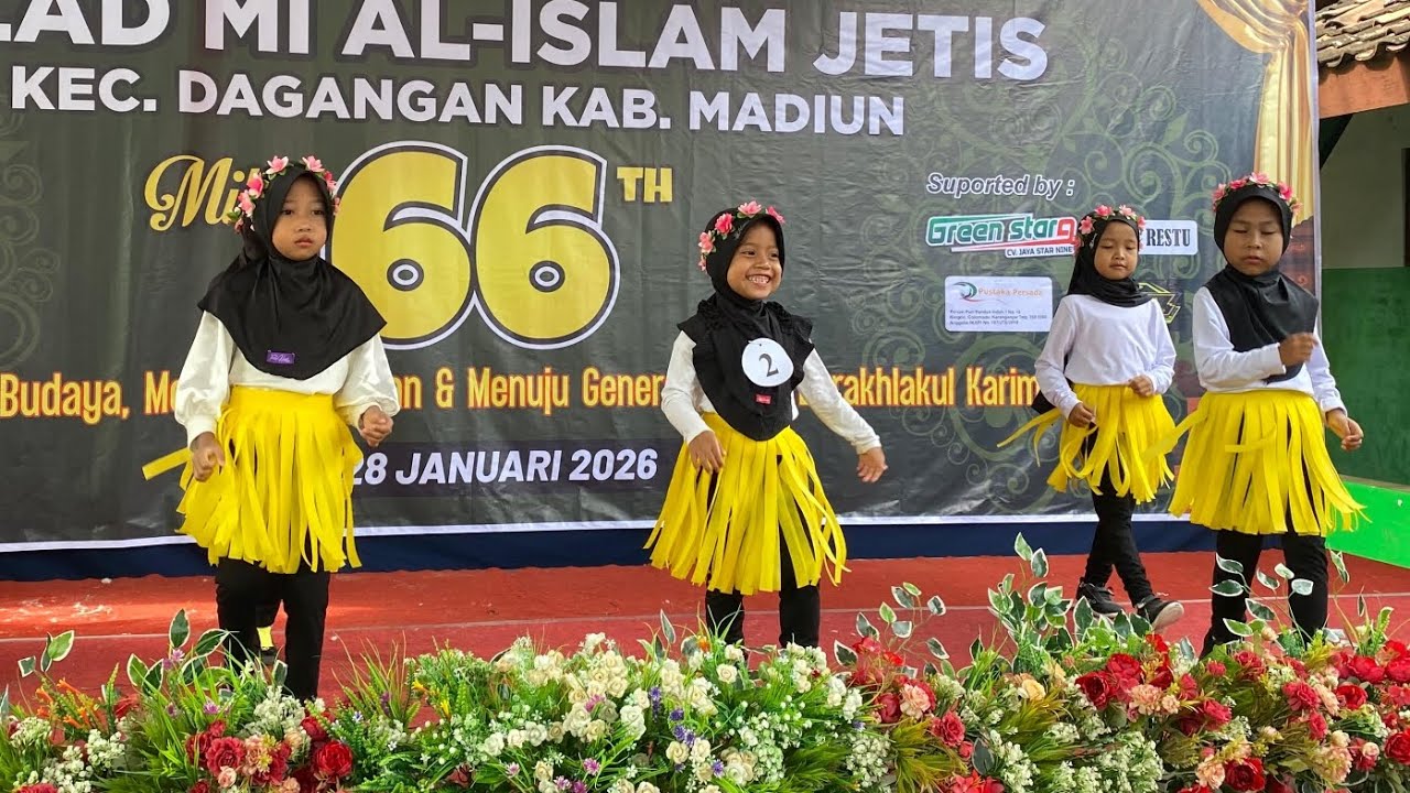 Lomba Senam Banana Chacha  RA-Miftahul Huda 2026.