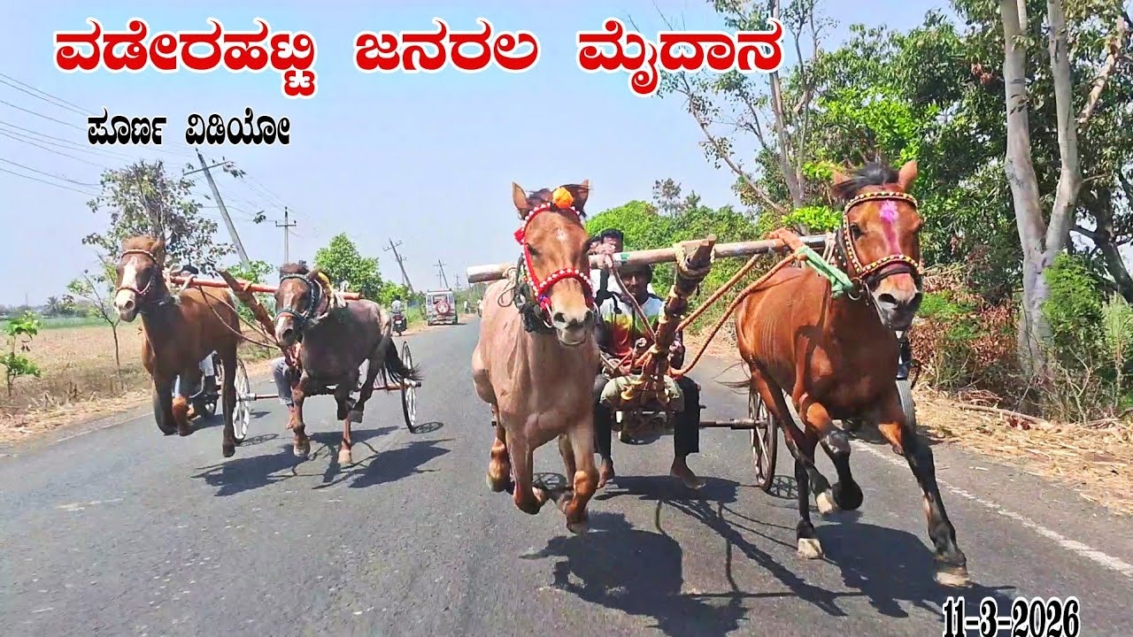 ವಡೇರಹಟ್ಟಿ ಜನರಲ 5,000  ಮೈದಾನ~💨🔥 11-3-2026