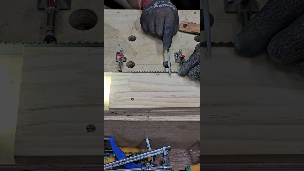 sharpening Band Saw Blades By  Hand 
