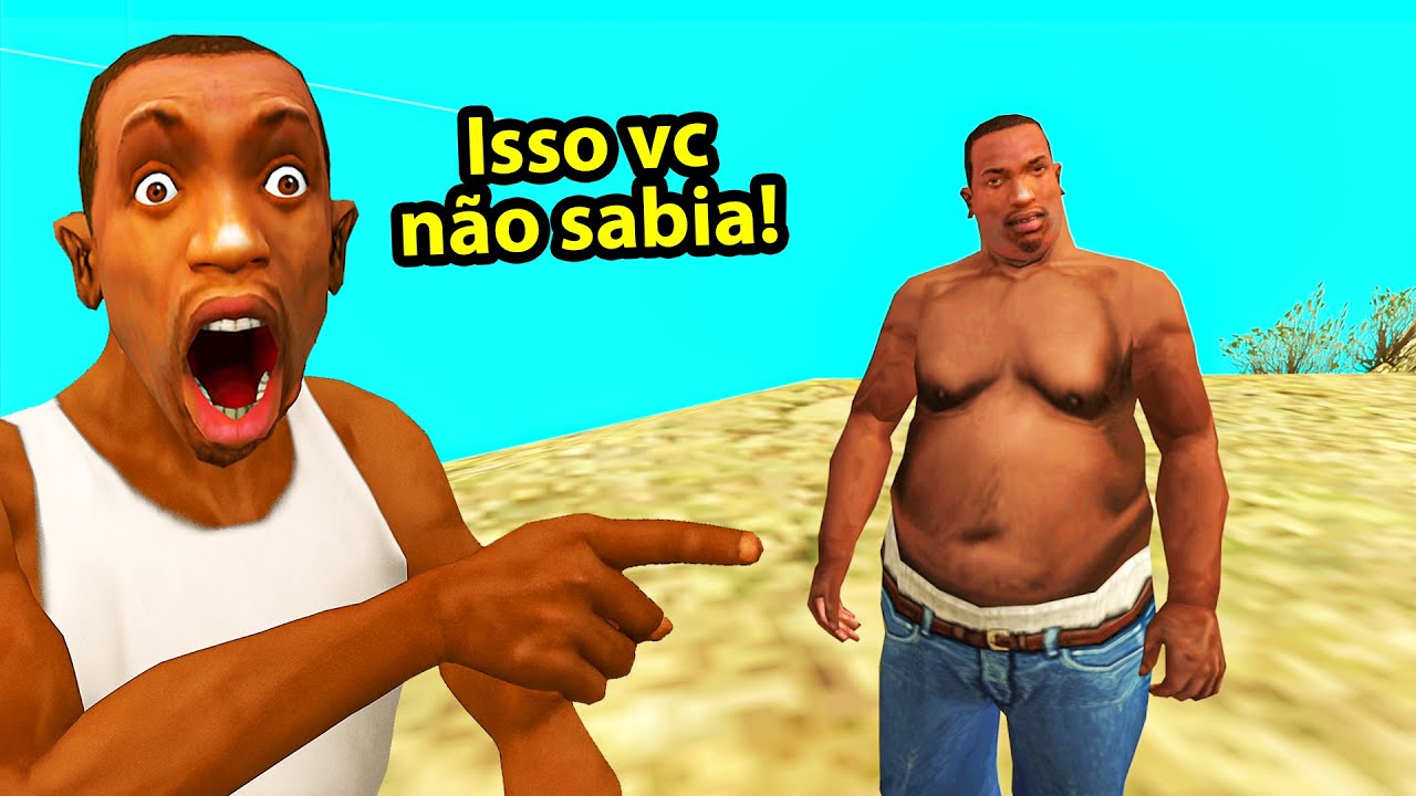 CJ GORDO vs CJ MAGRO - Você sabia disso?