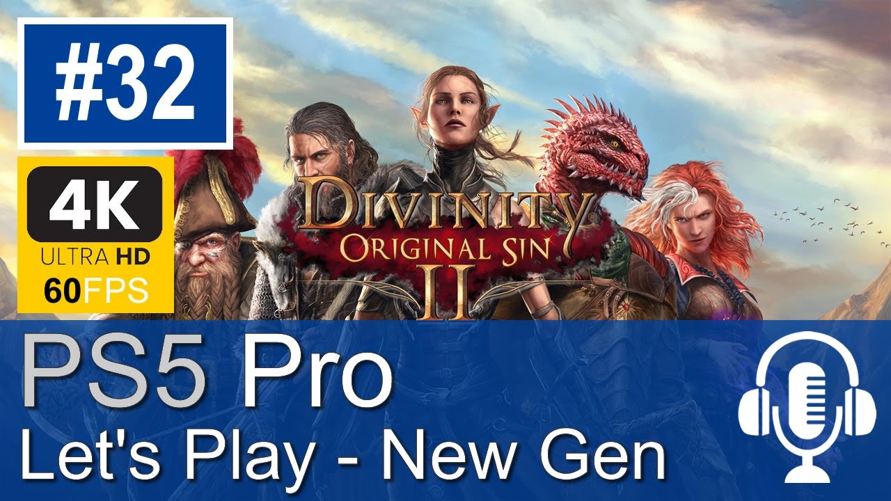 Divinity Original Sin 2 PS5 Pro Gameplay 4K 60FPS (Lets Play #32)