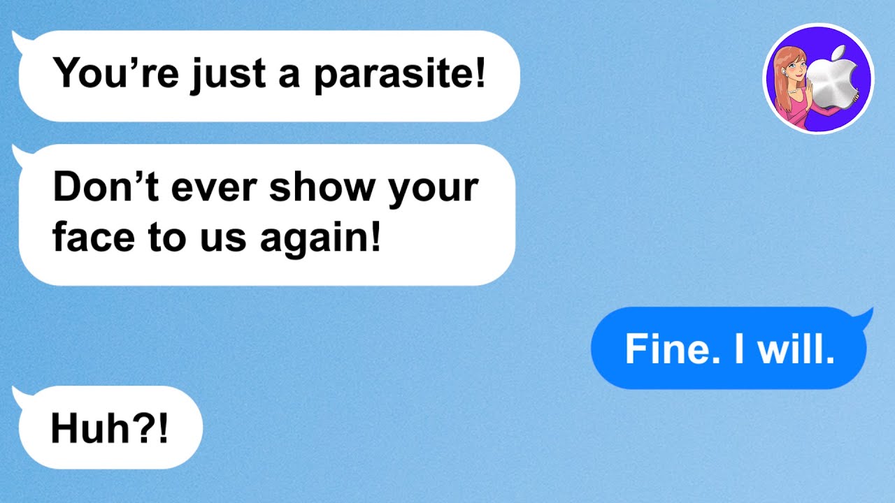 【Apple】My husband and in-laws moved away while I was out visiting friends! [Jumbo]