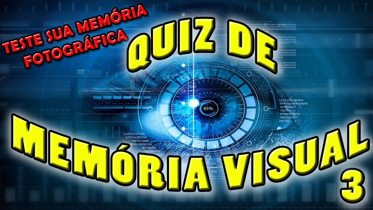 Quiz de Mem&oacute;ria Visual 3 - Teste sua mem&oacute;ria fotogr&aacute;fica