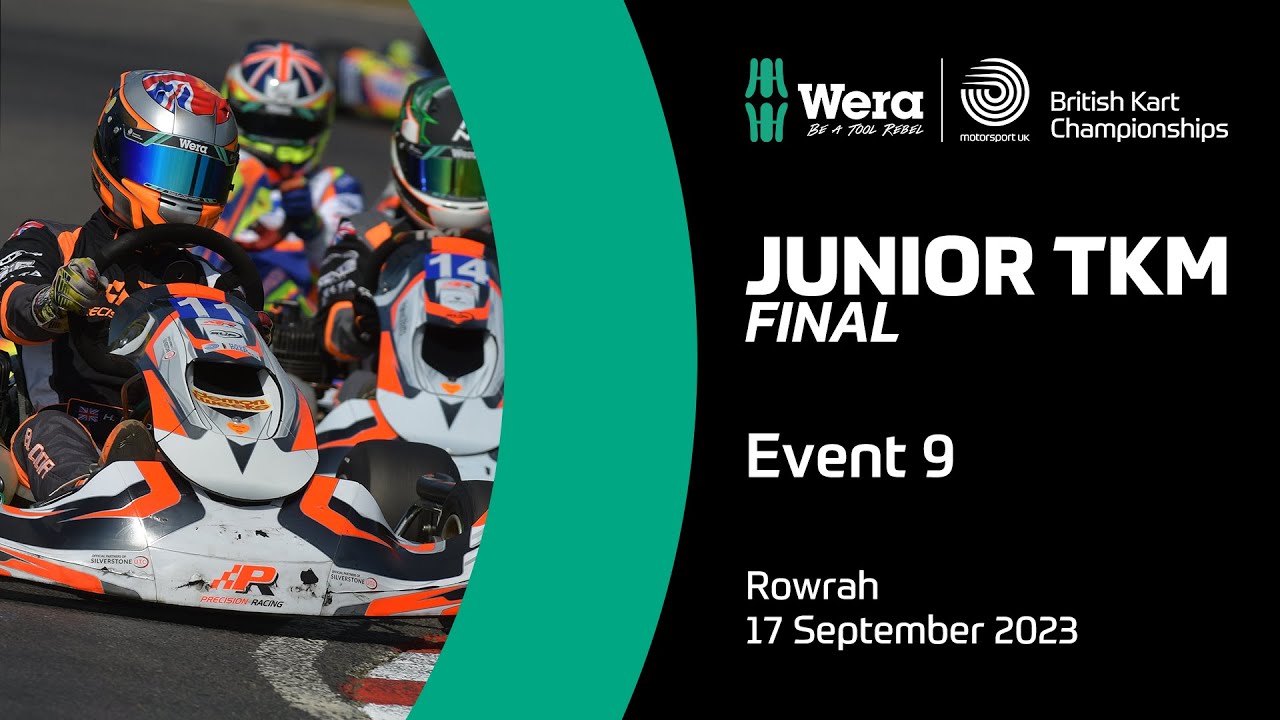 Junior TKM Final | Event 9, Rowrah | Wera Tools British Kart Championships 2023