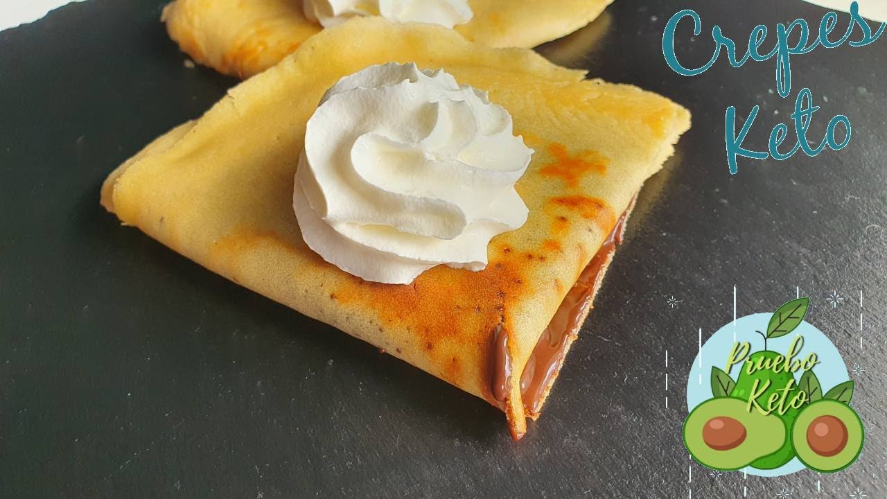 Crepes #keto | sin azúcar | sin harina | desayuno