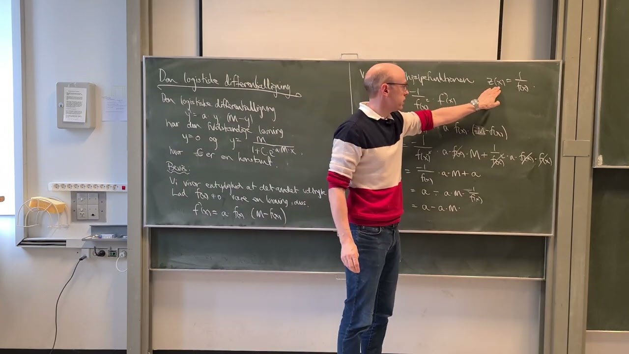 Logistisk vækst - bevis