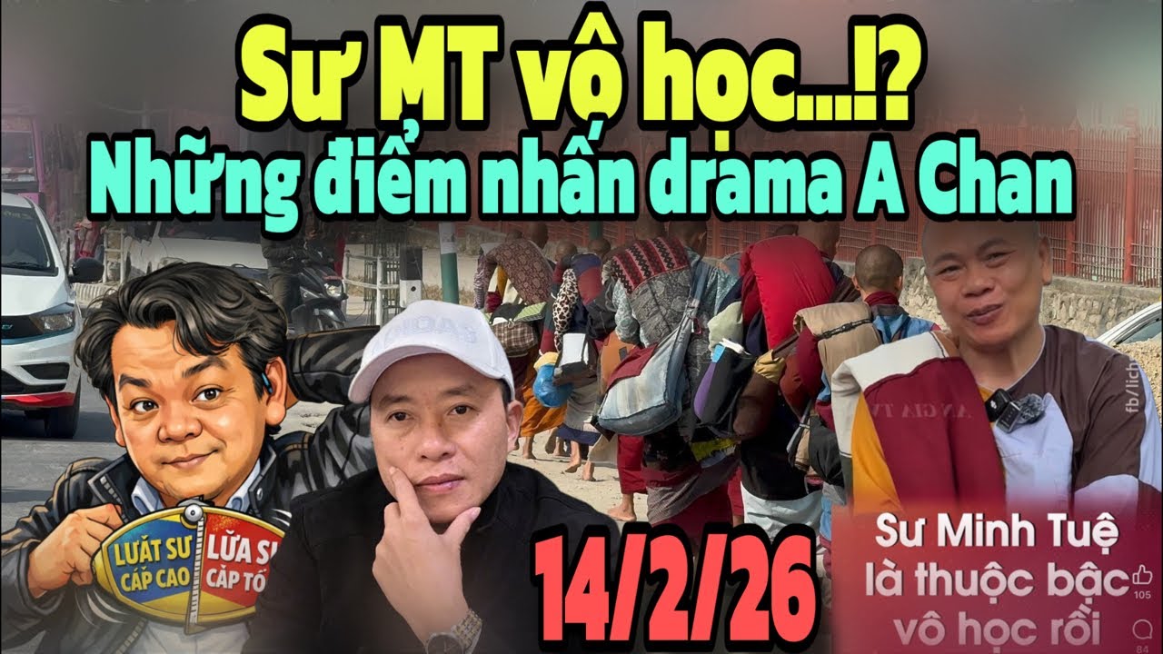 KHÉT LẸT sư Minh Tuệ vô học? Nhũng điểm nhấn drama  A Chan?
