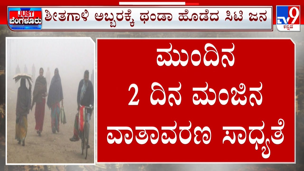 Bengaluru Cold Weather: ಮಟ ಮಟ ಮಧ್ಯಾಹ್ನವೂ ಚಳಿ ಹೊಡೆತ ಏರ್​ಪೋರ್ಟ್​ನಲ್ಲಿ 13 ಡಿಗ್ರಿಗೆ ಕುಸಿದ ಉಷ್ಣಾಂಶ