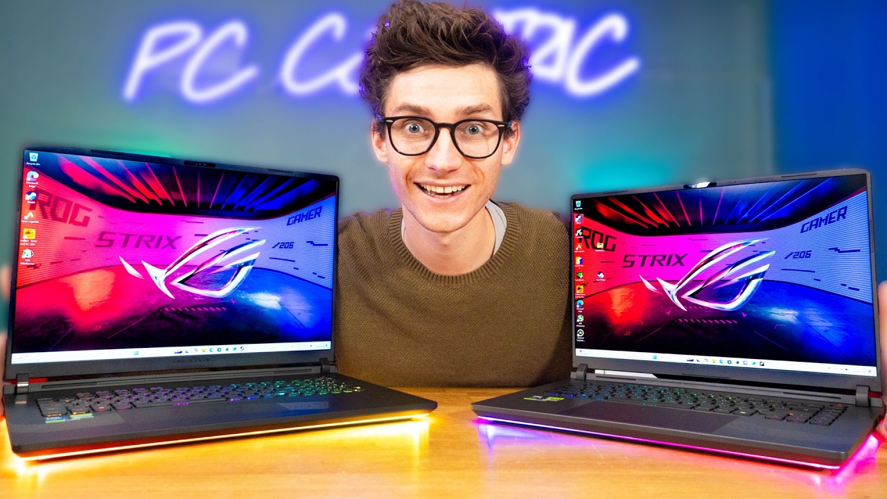 Asus ROG Strix G16 vs ROG Scar 18! (2025) 🎮 RTX 5070 Laptop vs RTX 5090 Laptop! | AD