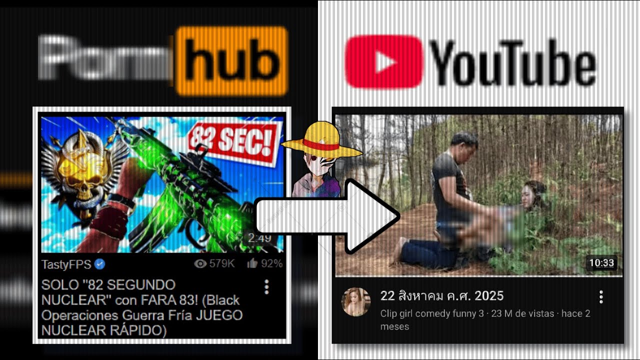 POrnHub es el NUEVO YouTUBE