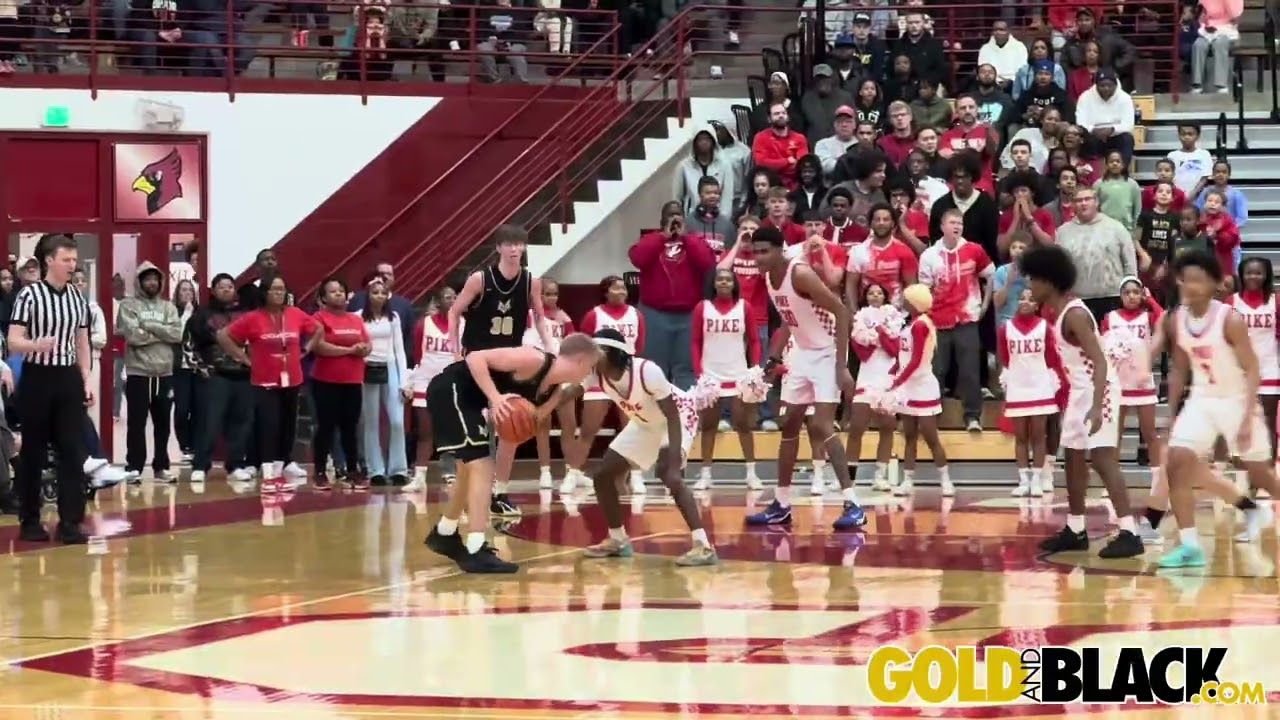 GoldandBlack.com video: Purdue signee Luke Ertel against Pike in Class 4A regional