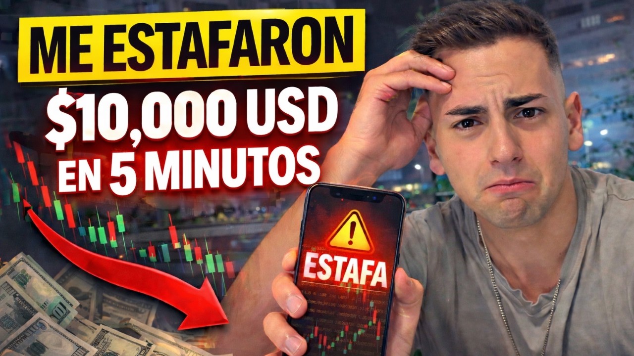 Asi me estafaron $10.000 USD en 5 minutos