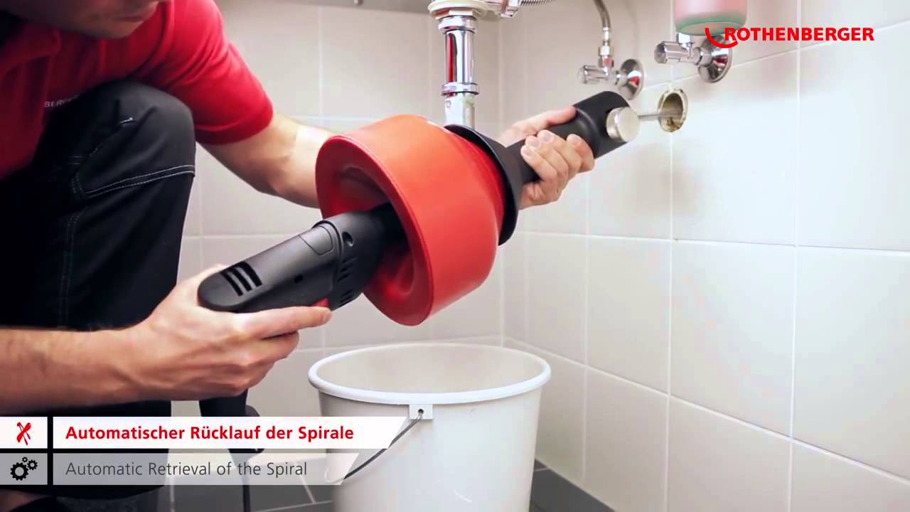 Rothenberger Rospimatic – Drain Cleaning Machine 7.8576