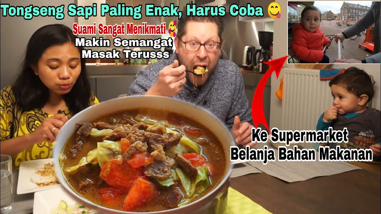 TONGSENG SAPI TER-ENAK, SUAMI MAKAN SUPER LAHAP