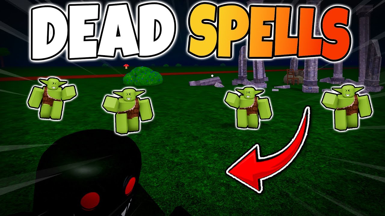 So I Played Roblox DEAD SPELLS For The First Time...