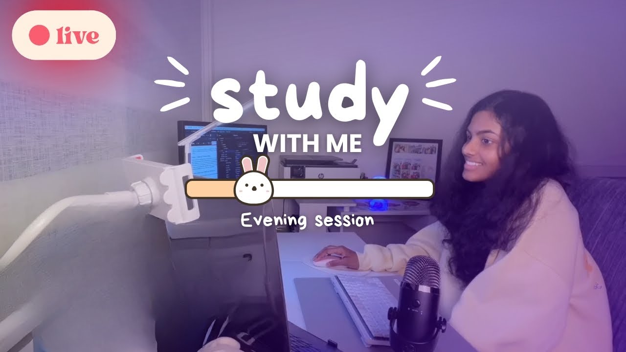 Evening Study Session 🇨🇦🇱🇰 | Comp Sci Uni Student 📚✨
