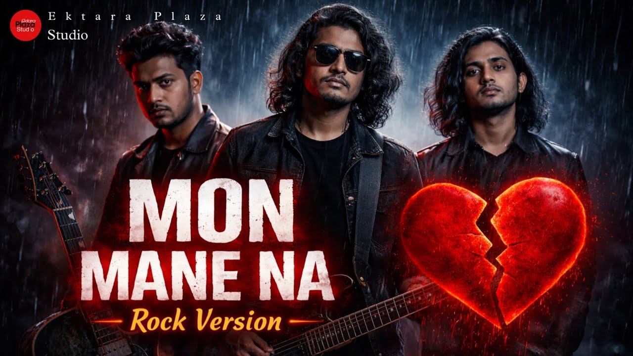 Tomake Chhere Ami | Rock Version | মন মানে না | Male Voice | Bangla Band Song | Ektara Plaza Studio 