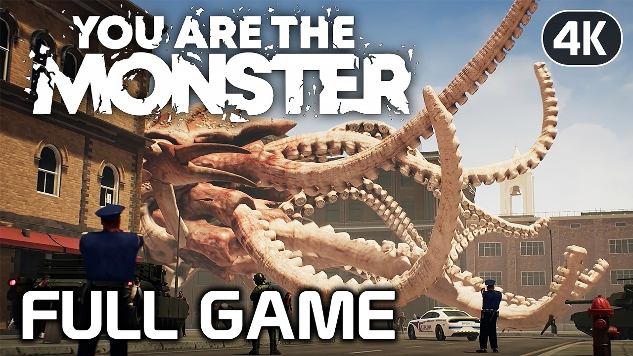 YOU ARE THE MONSTER | Full Game | All Monsters Unlocked, Still Boring | Walkthrough No Commentary