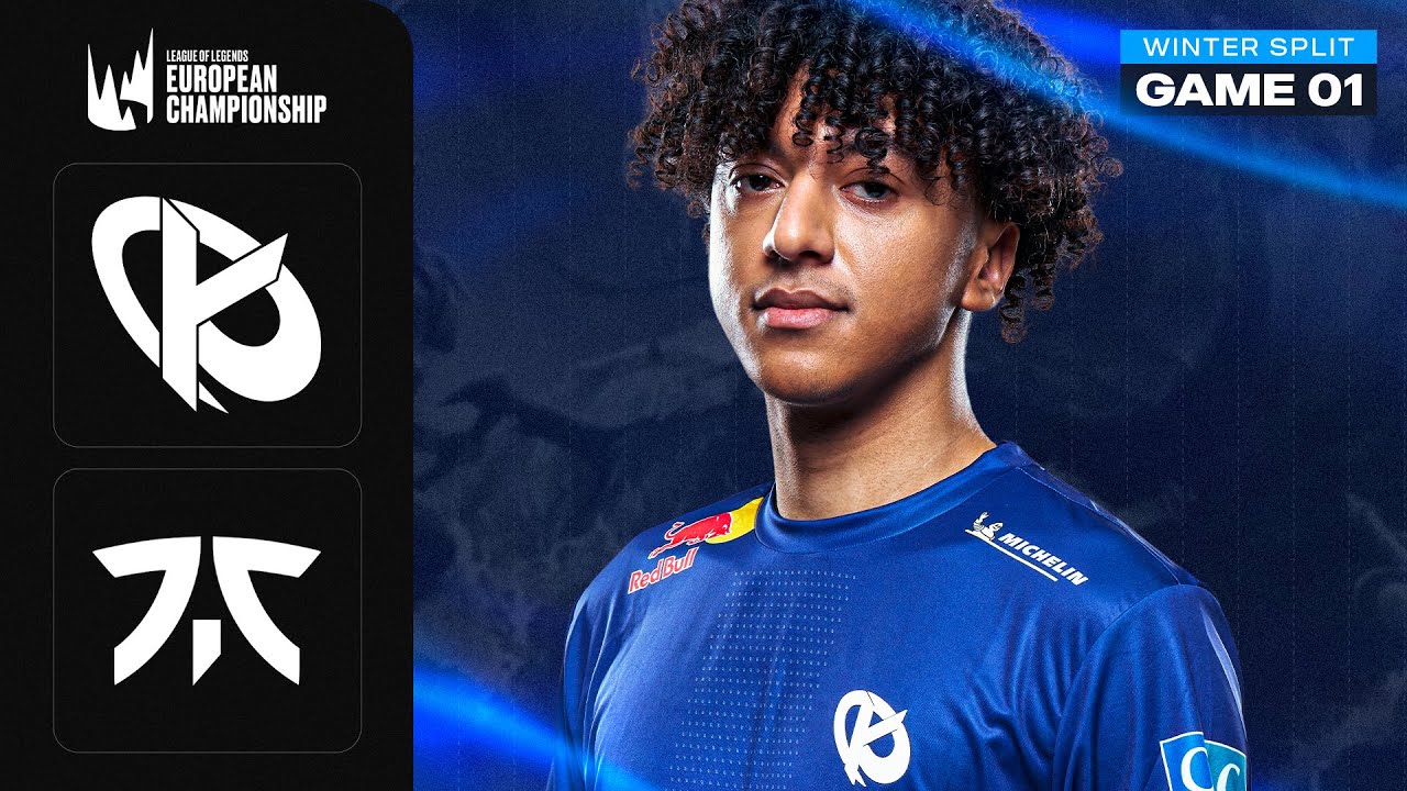 KARMINE CORP vs FNATIC - LE PREMIER MATCH DE LA KARMINE EN LEC ! (LEC Winter Split W1D1)