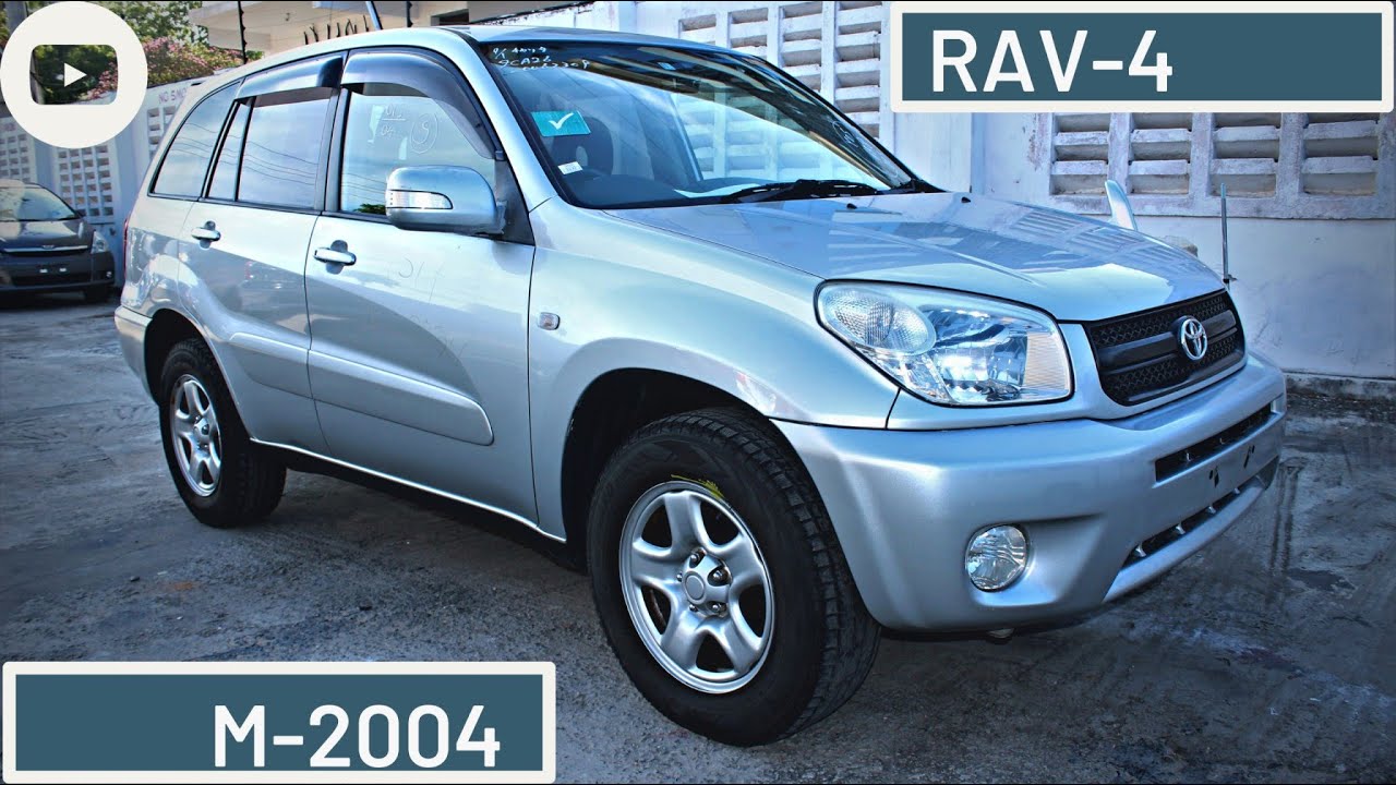 Toyota Rav-4 in silver colour now available at harab motors tz