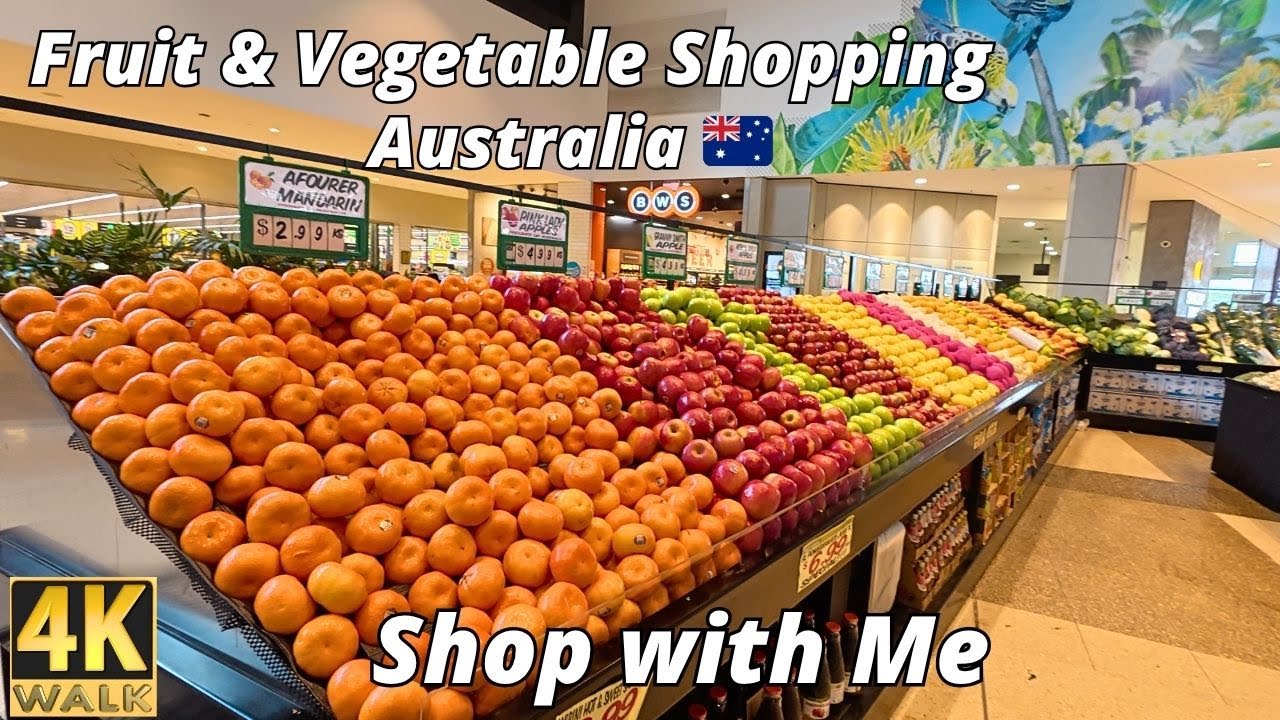 Fruit & Vegetable Shopping in Gold Coast Australia 🇦🇺 Come Shop with Me