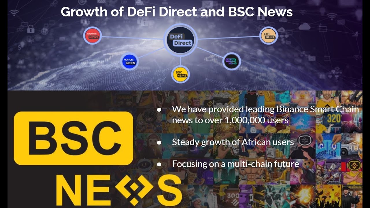 BSC News and DeFi Direct on Covering Blockchain, Crypto and, Decentralized Finance Growth in Africa